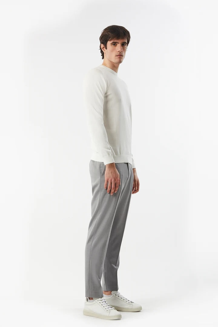 Pullover in cotone basic