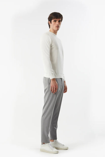 Pullover in cotone basic