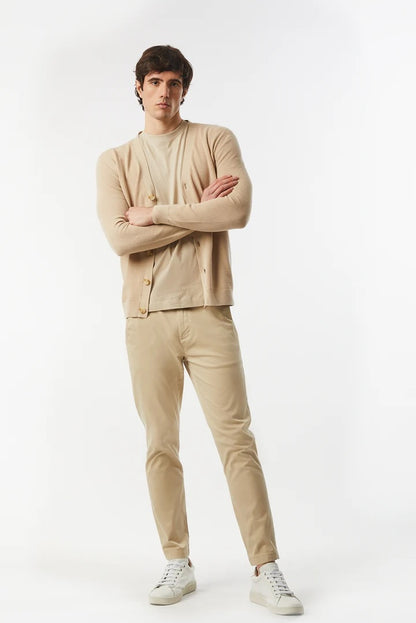 Cardigan in cotone basic
