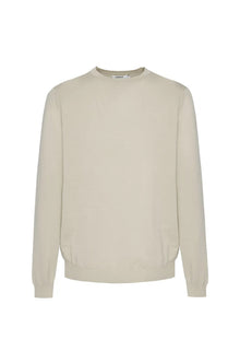 Pullover in cotone basic Sorbino perla