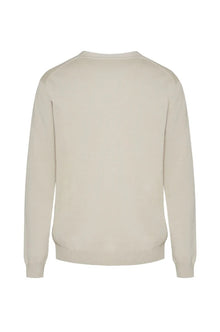 Cardigan in cotone basic Sorbino beige