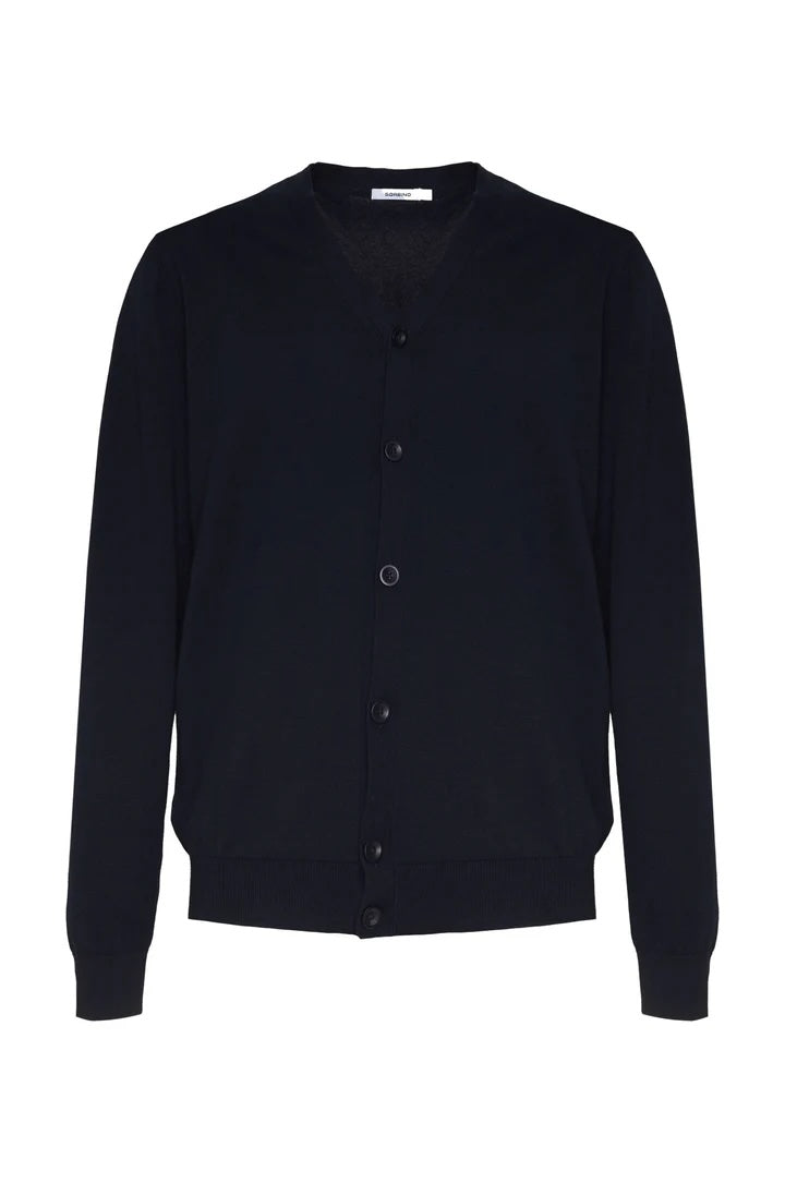 Cardigan in cotone basic Sorbino