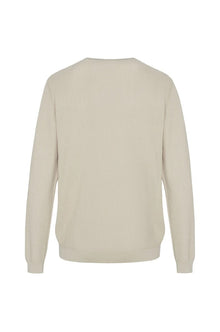 Pullover leggero con struttura Sorbino Beige