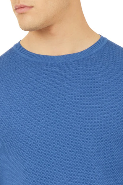 Pullover leggero Sorbino in cotone Indaco