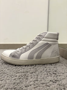 Scarpa Mecap alta Bianco e Grigio