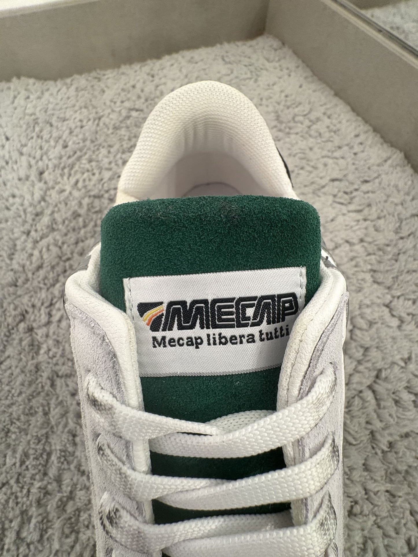 Scarpa Mecap Bianco Verde
