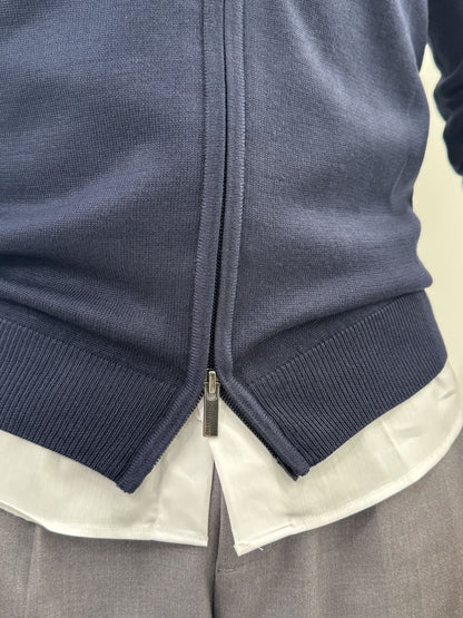 Lupetto in poliviscosa Hamaki-Ho blu