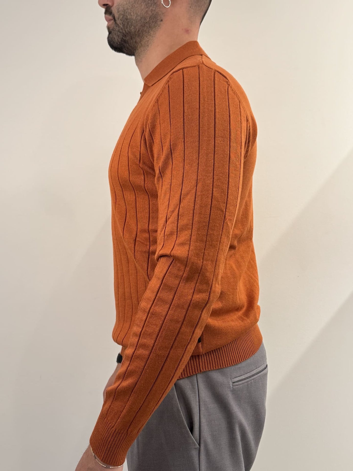 Polo Rugby manica lunga