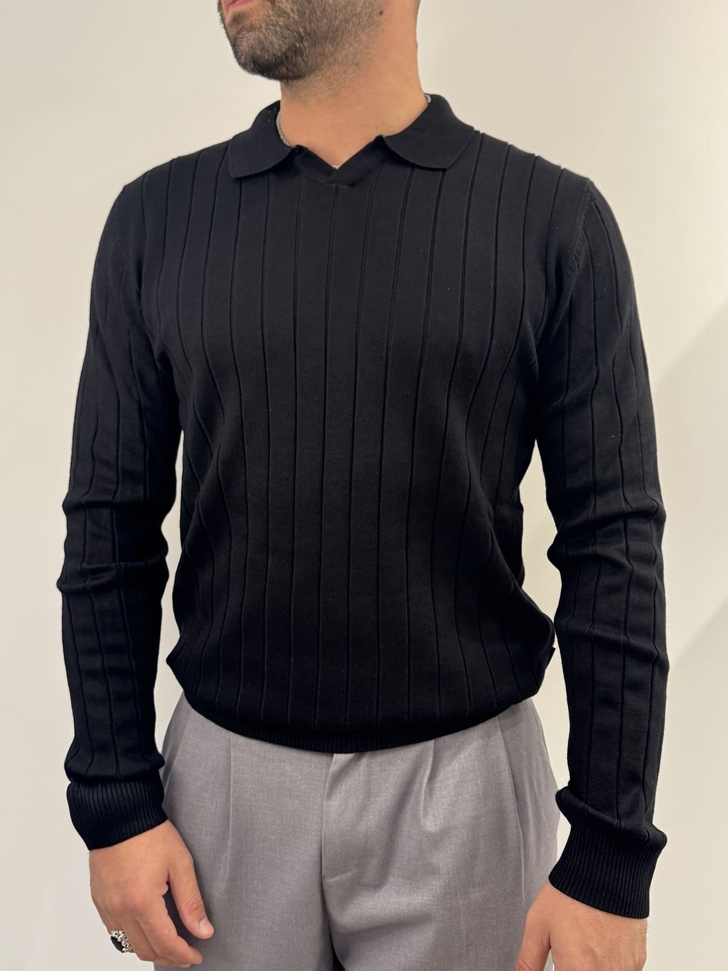 Polo Rugby manica lunga