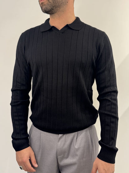 Polo Rugby manica lunga