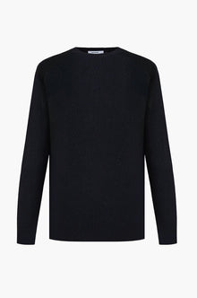 Pullover a costa Inglese Sorbino nero