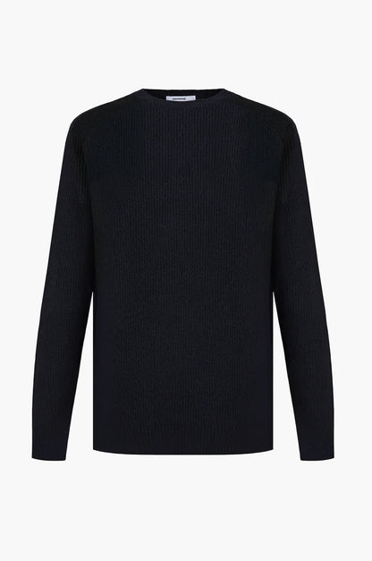 Pullover a costa Inglese Sorbino nero