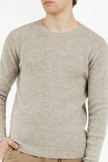 Pullover a costa Inglese Sorbino beige