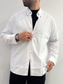 Camicia basic uomo manica lunga