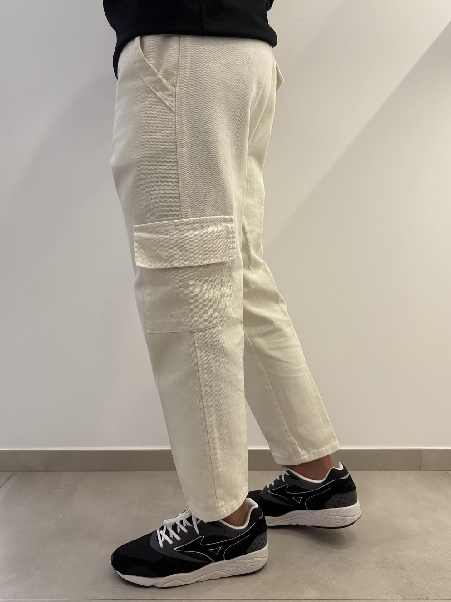 Coordinato in Jeans bianco