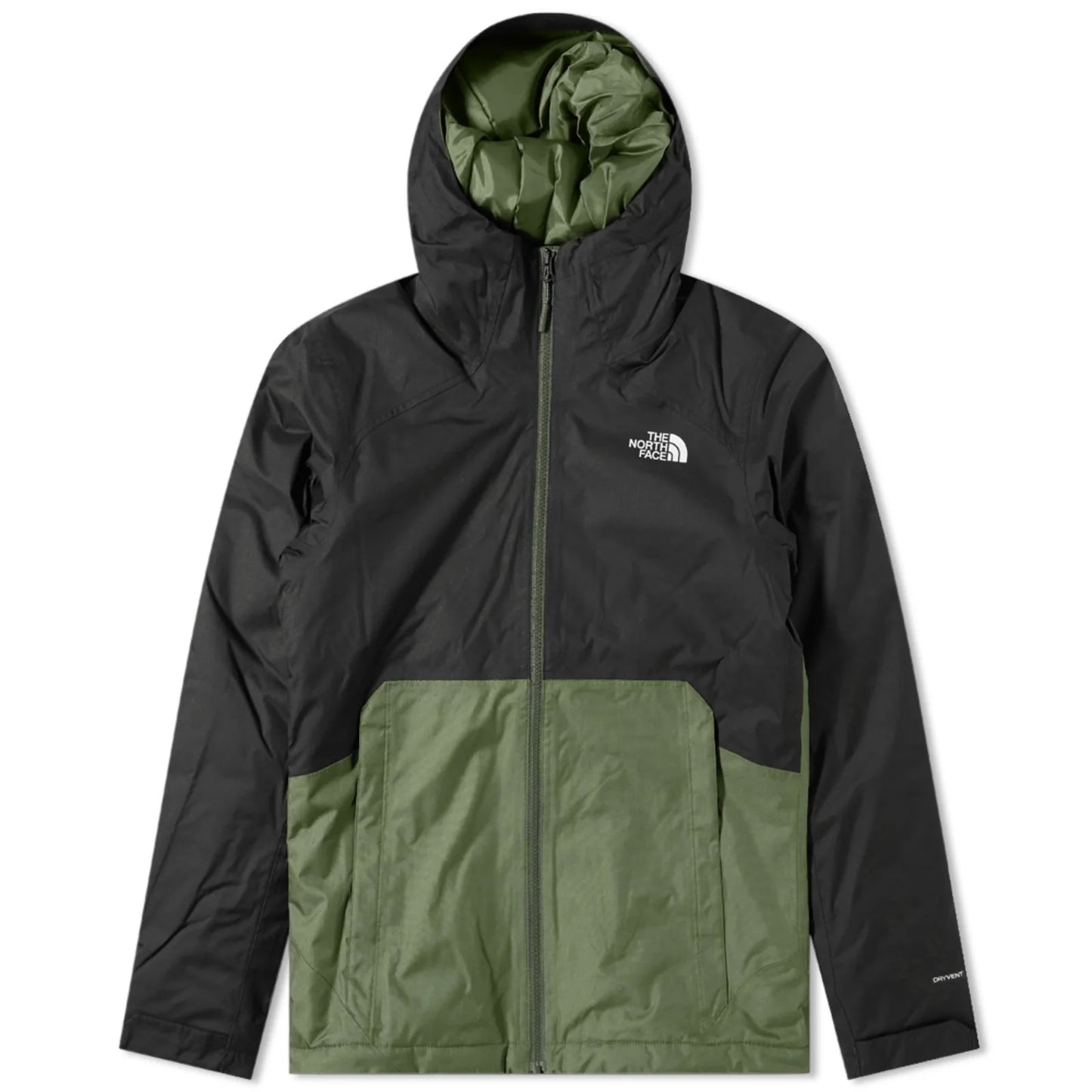 Giubbotto The North Face Nero e Verde