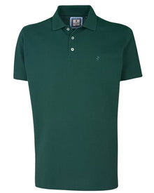 Polo maniche corte basic verde