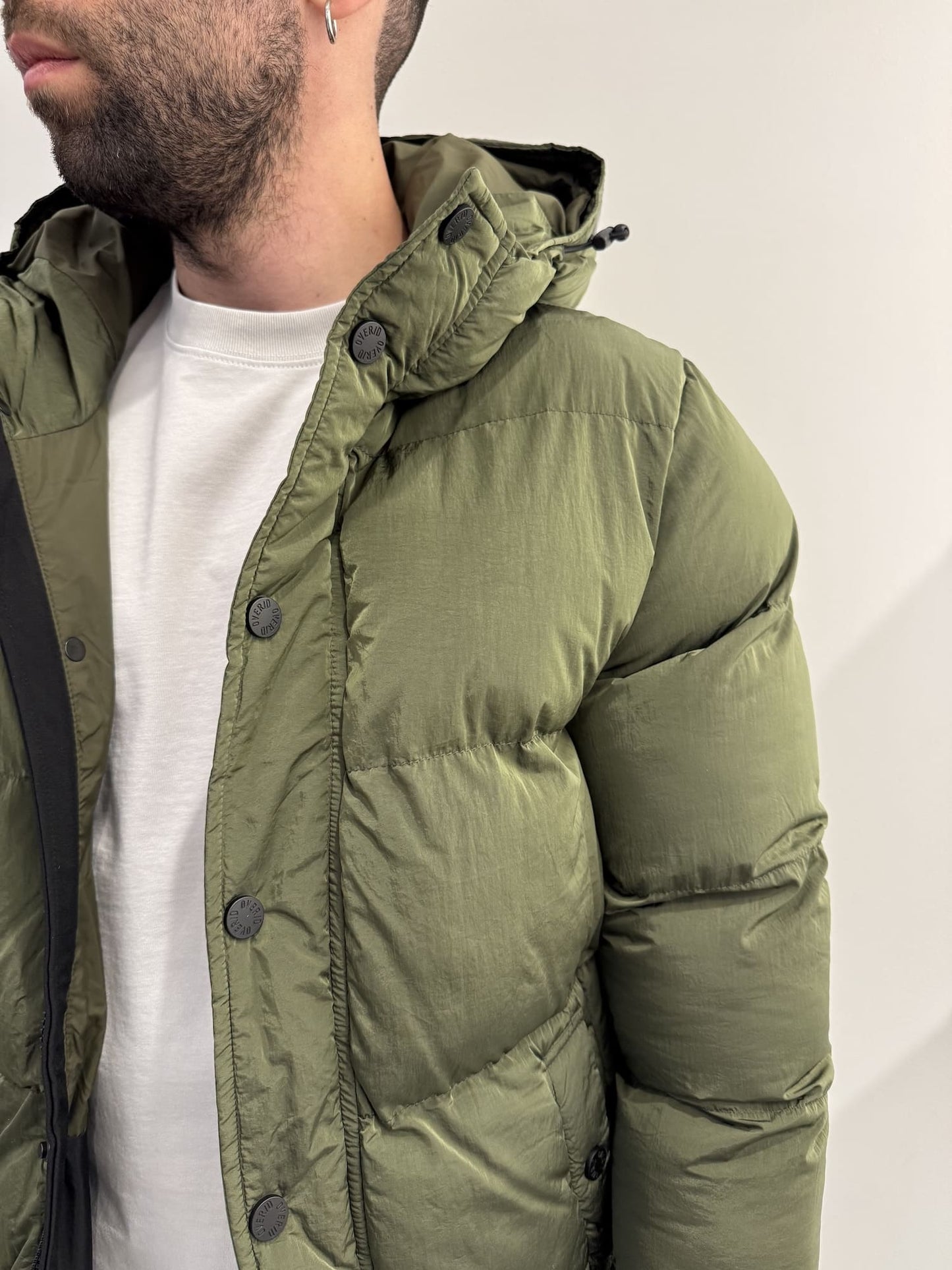 Giubbotto bomber trapunta larga