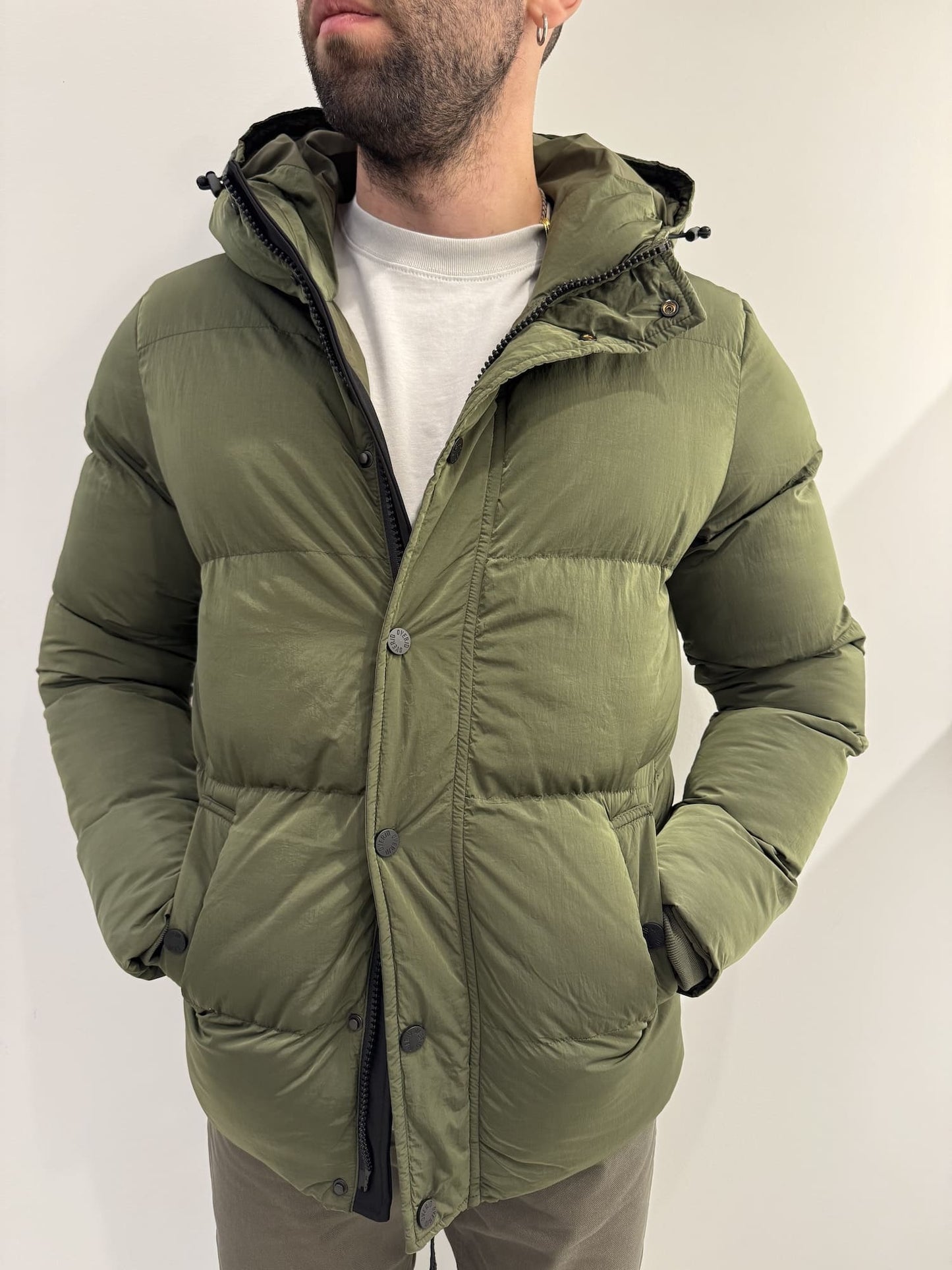 Giubbotto bomber trapunta larga