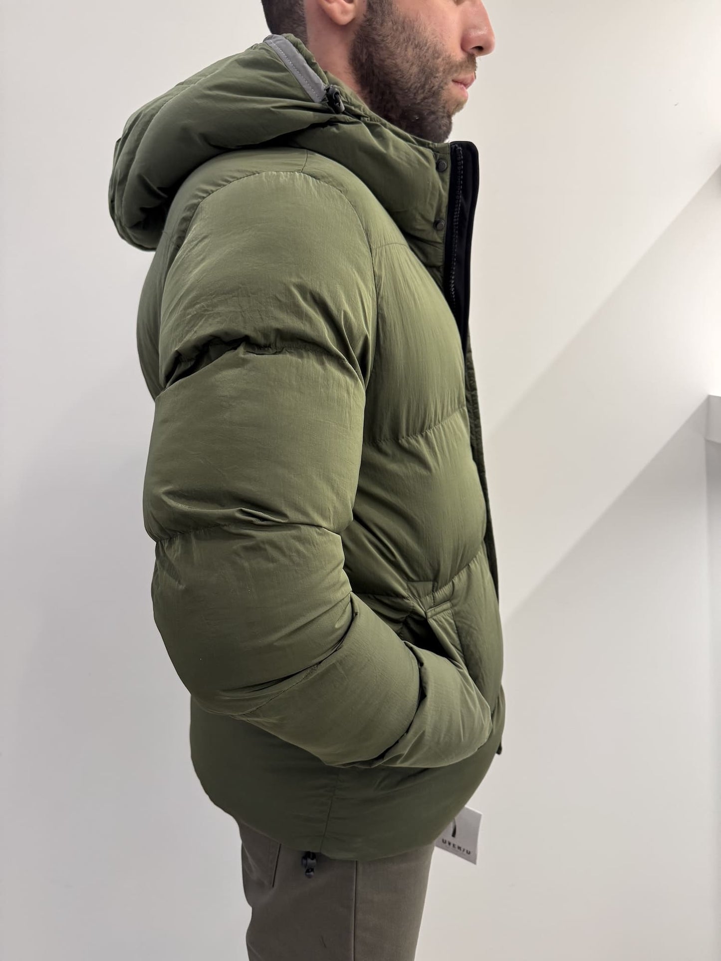 Giubbotto bomber trapunta larga