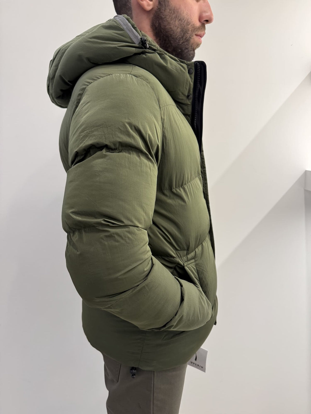 Giubbotto bomber trapunta larga