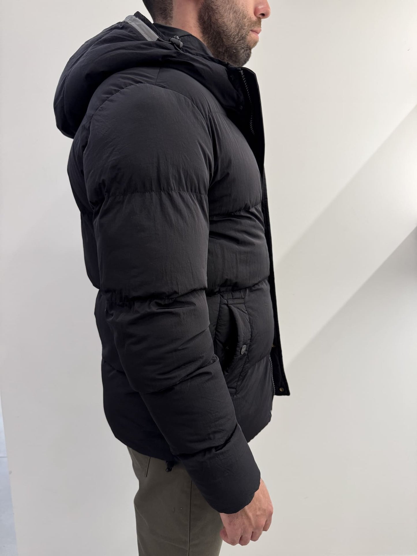 Giubbotto bomber trapunta larga