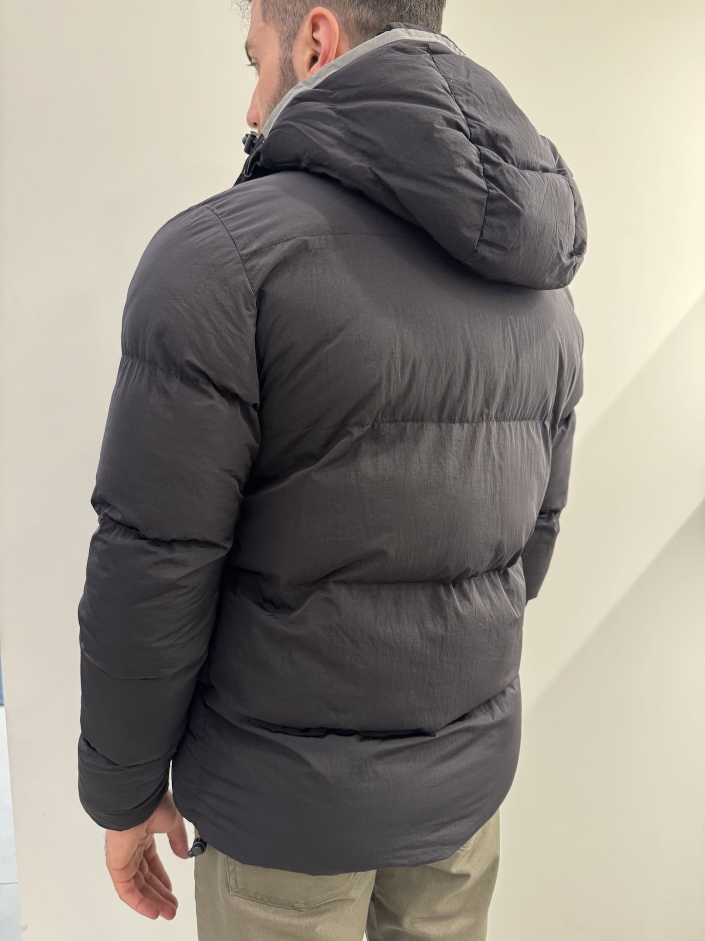 Giubbotto bomber trapunta larga