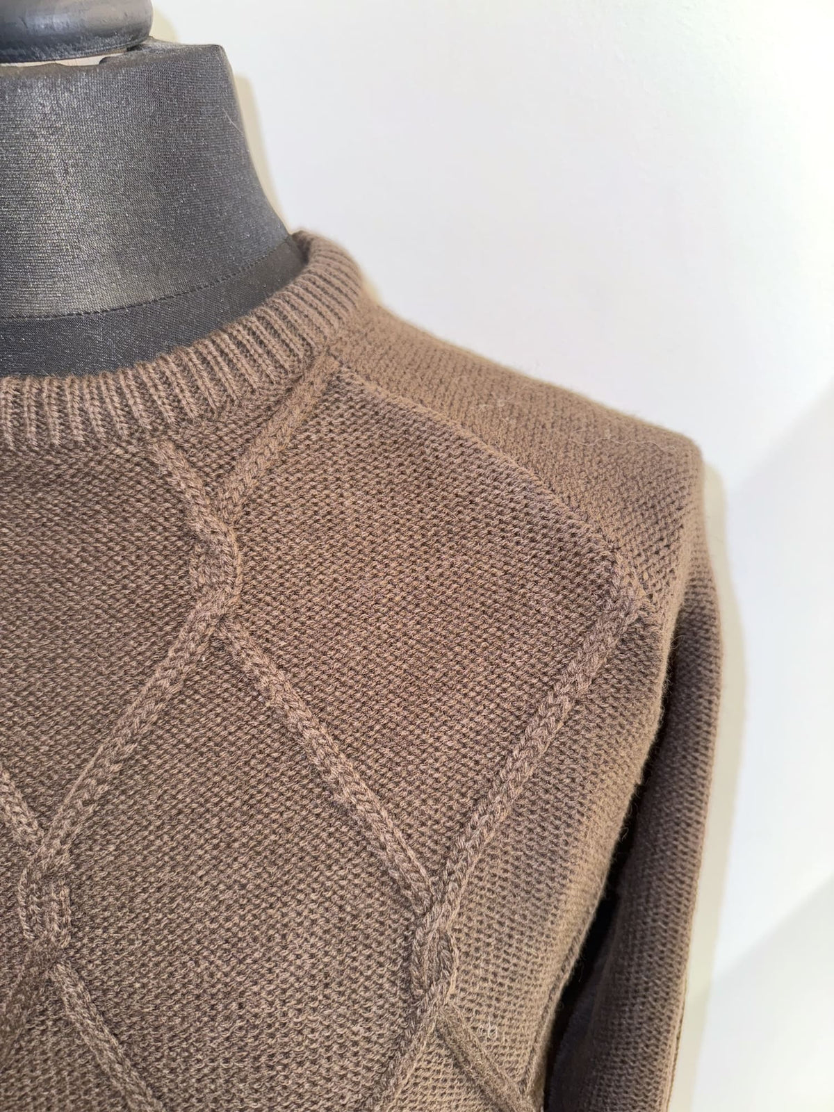 Paricollo strutturato raglan Over/D