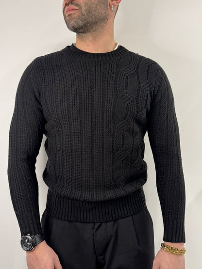 Maglione basic strutturato