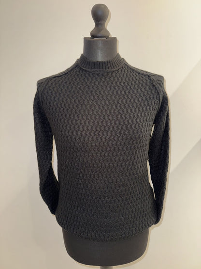 Pullover paricollo strutturato