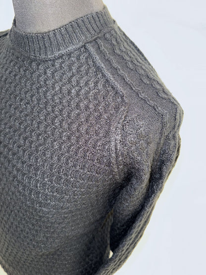 Pullover paricollo strutturato