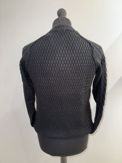 Pullover paricollo strutturato