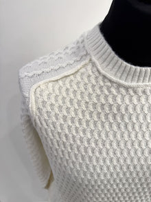 Pullover paricollo strutturato