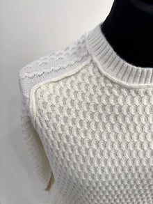 Pullover paricollo strutturato