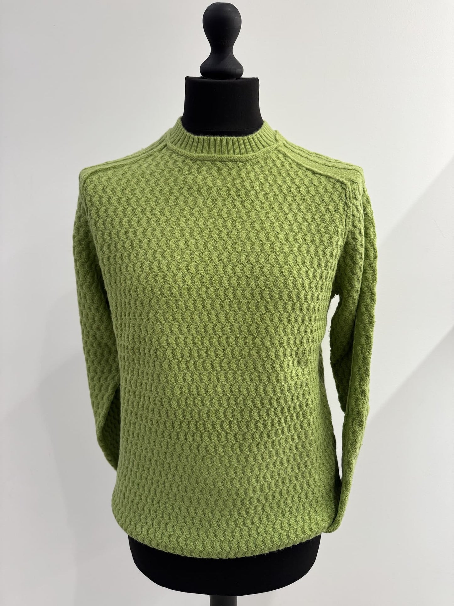 Pullover paricollo strutturato