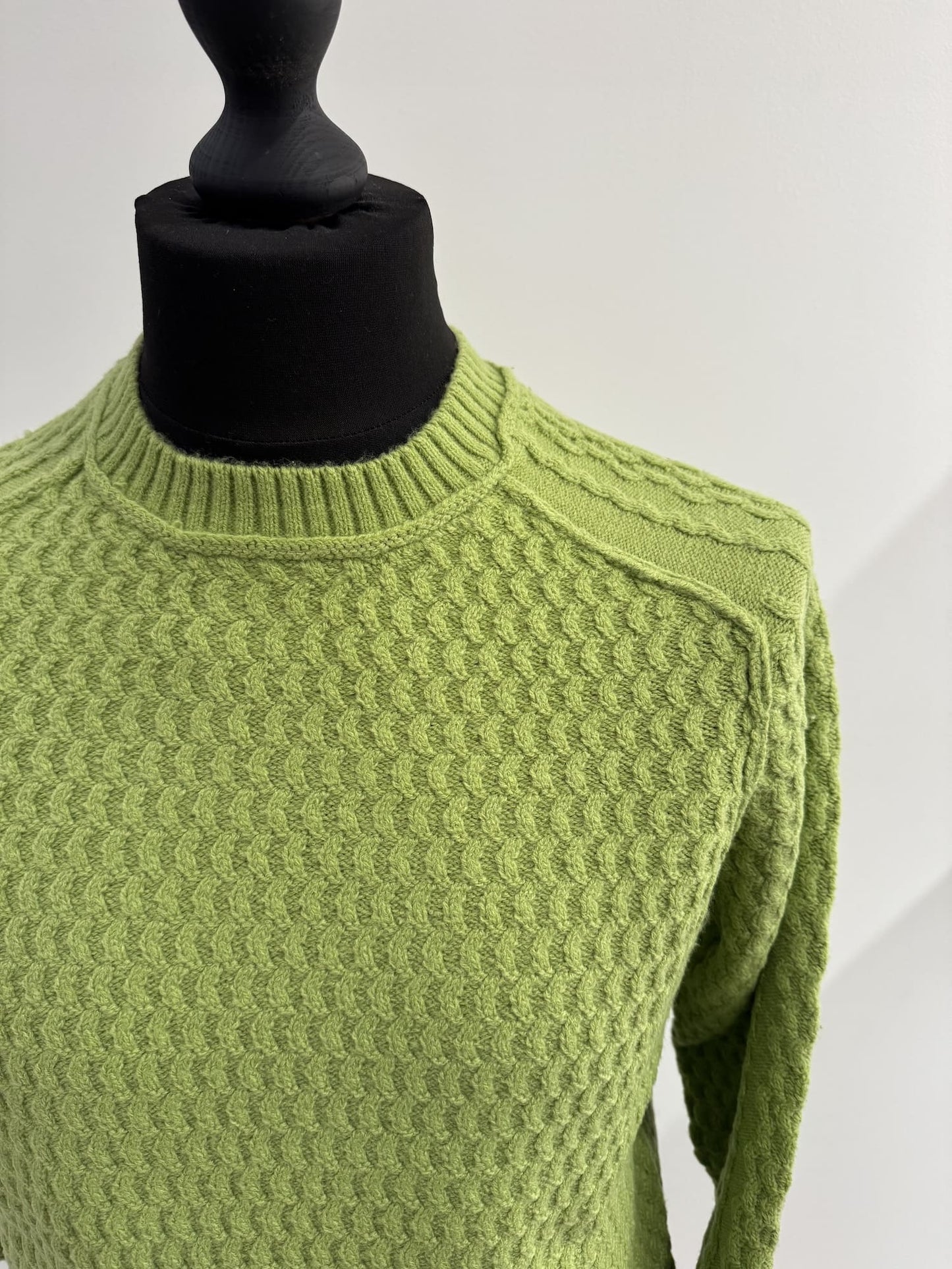 Pullover paricollo strutturato