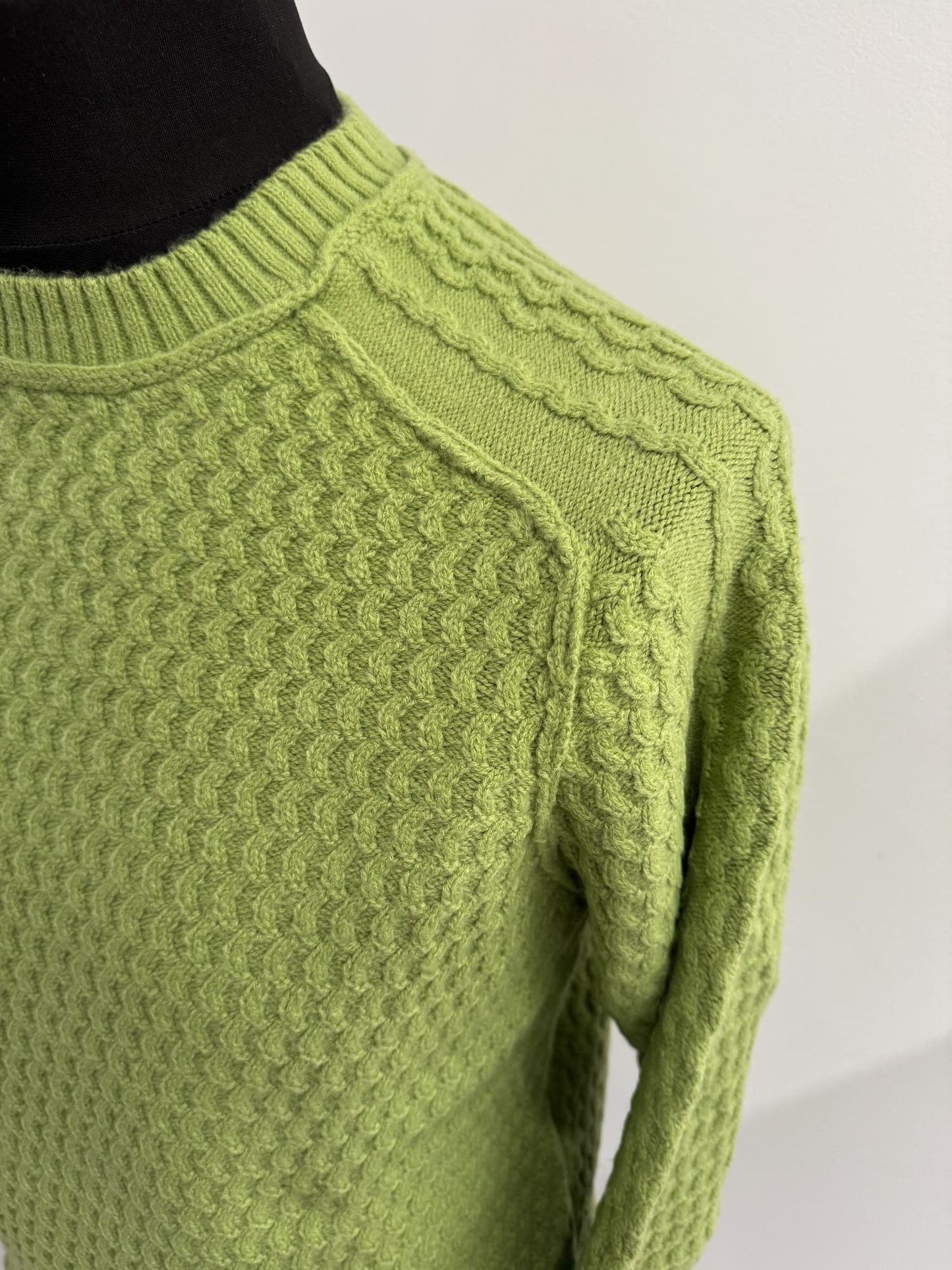 Pullover paricollo strutturato