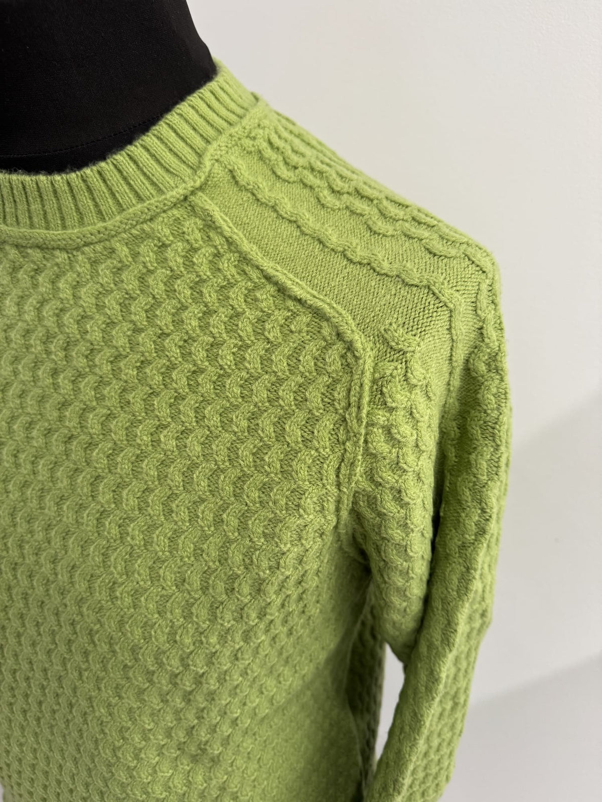 Pullover paricollo strutturato