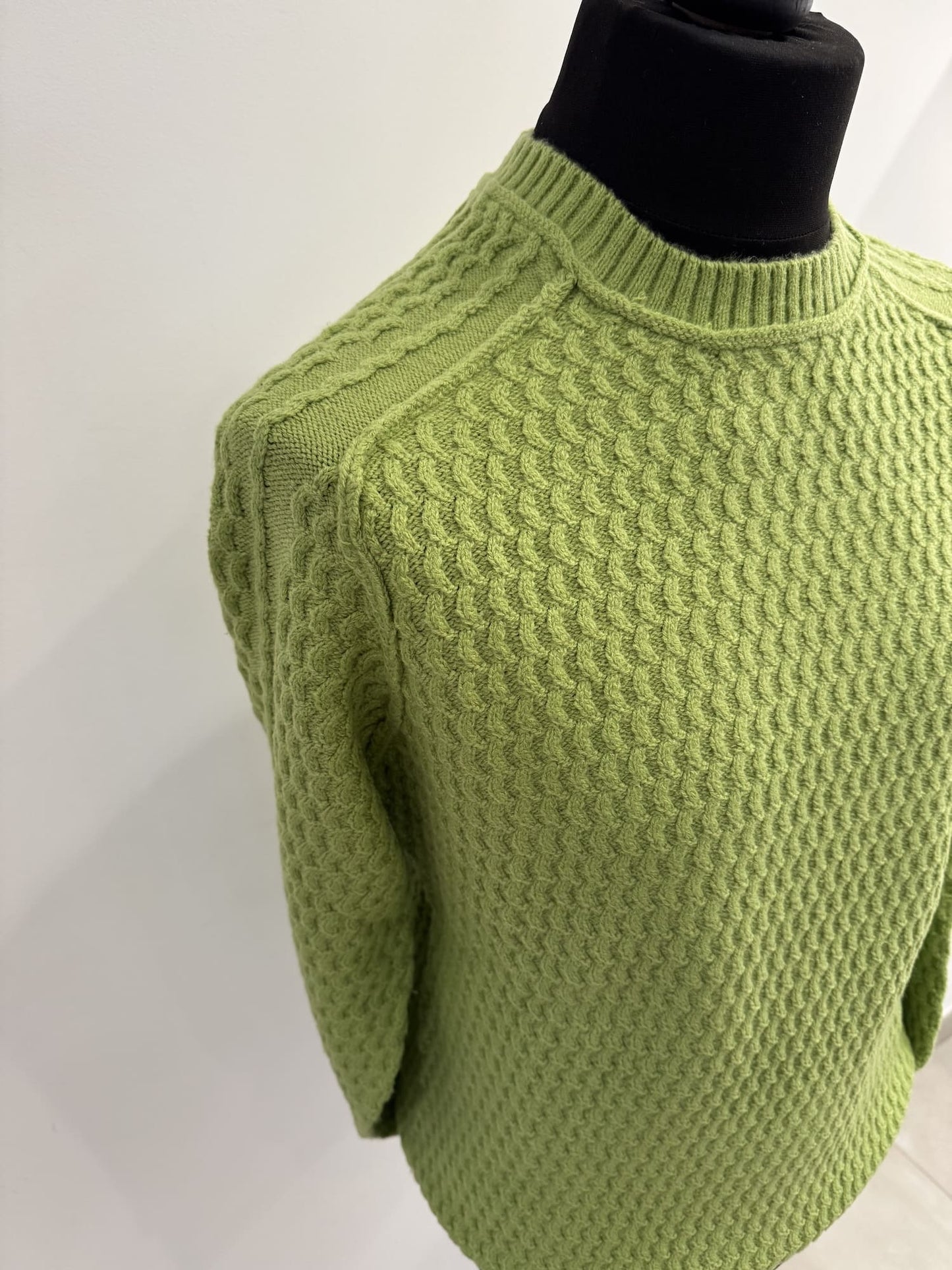 Pullover paricollo strutturato