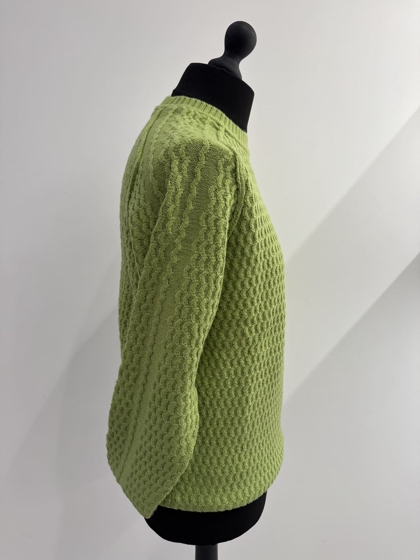 Pullover paricollo strutturato