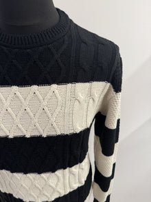 Pullover paricollo strutturato Over/D
