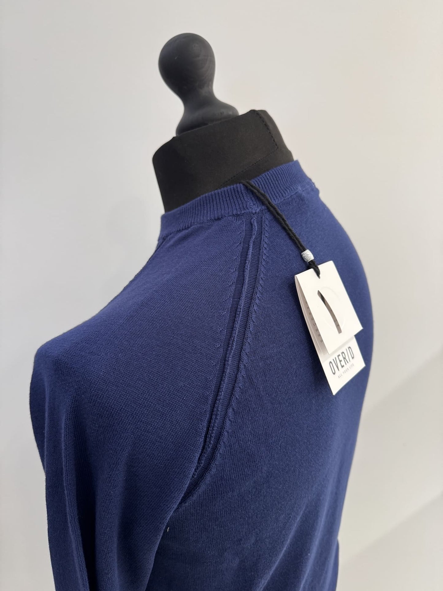 Pullover paricollo raglan Over/D