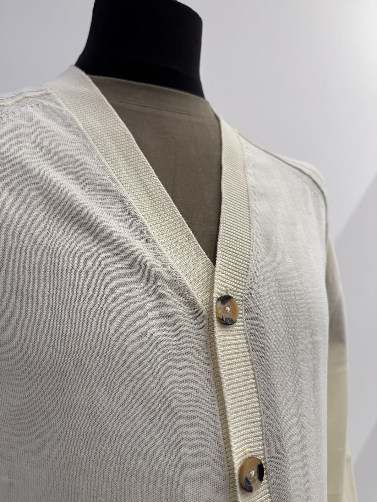 Cardigan scollo V ragan