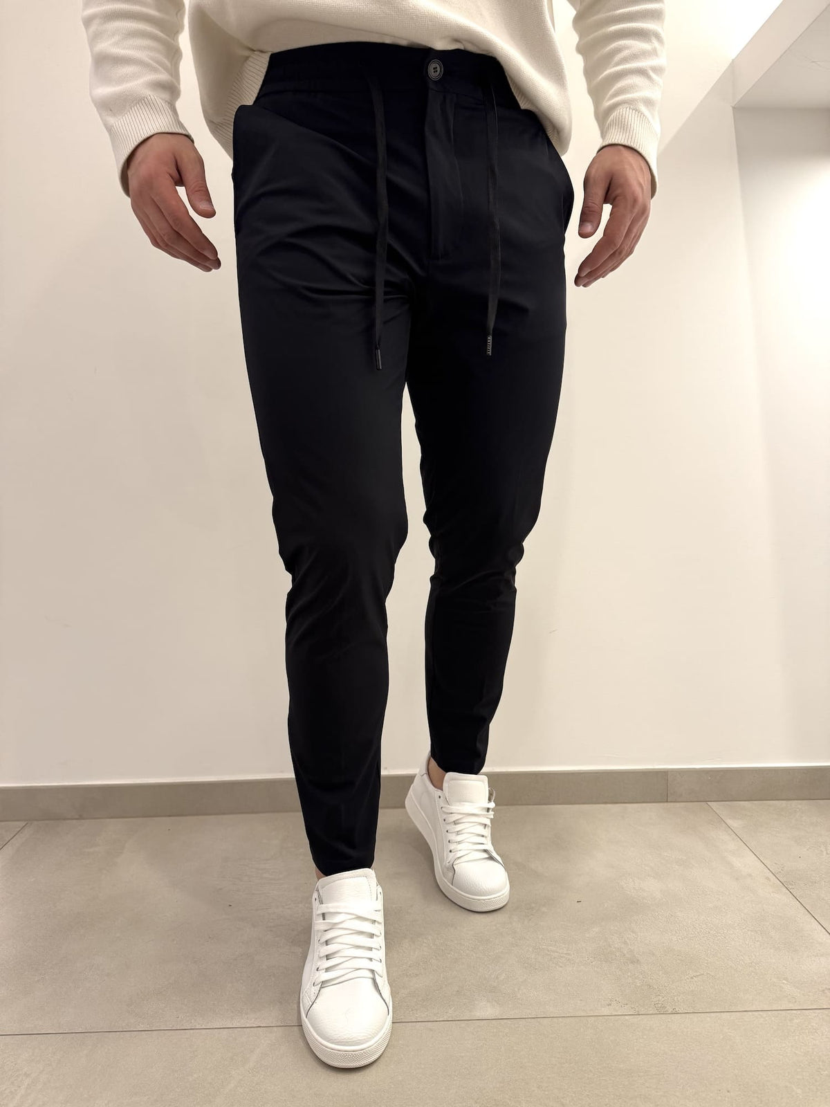 Pantalone semi elegante Bi-stretch