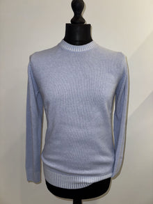 Maglione girocollo in misto cashmere