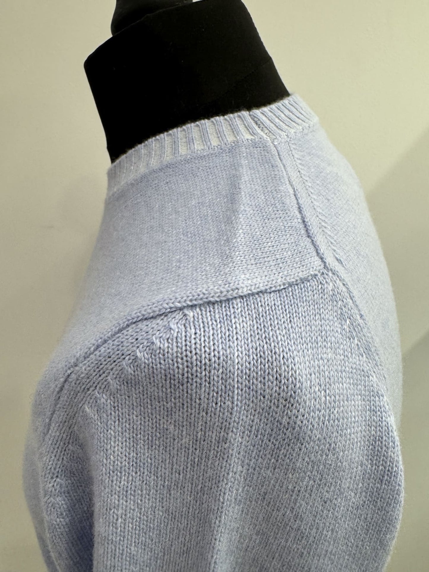 Maglione girocollo in misto cashmere