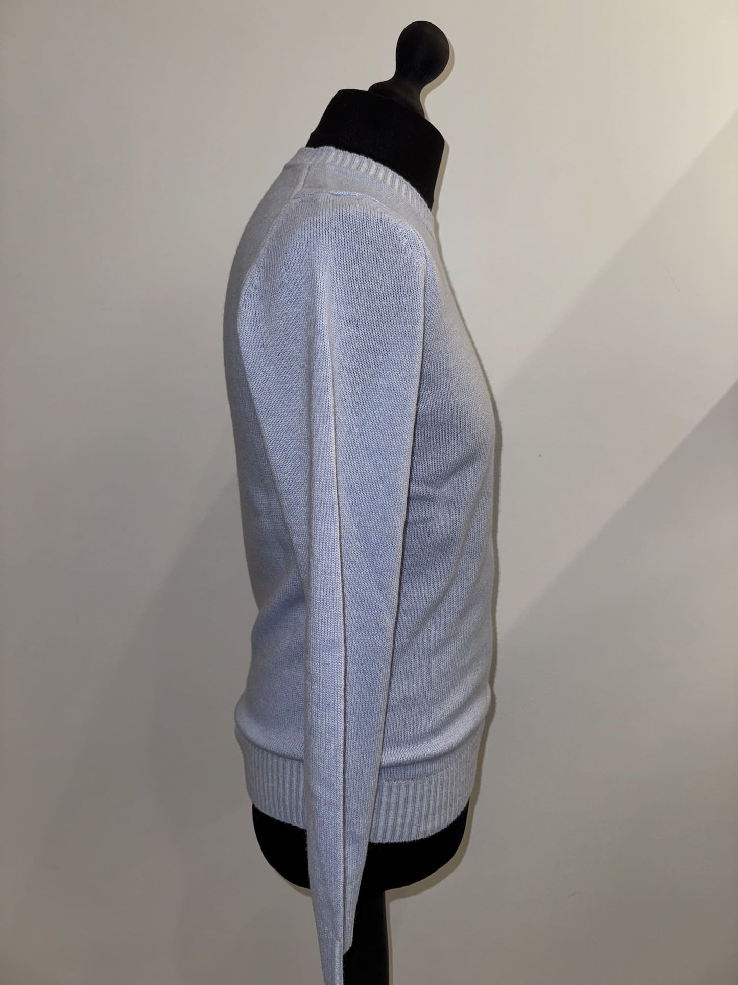 Maglione girocollo in misto cashmere