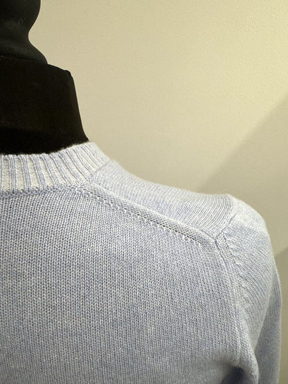 Maglione girocollo in misto cashmere