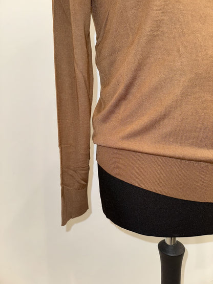 Maglioncino paricollo misto seta