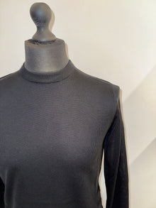 Maglioncino paricollo misto seta